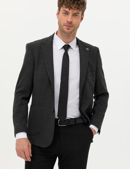 Siyah Blazer Ceket - 50275549020