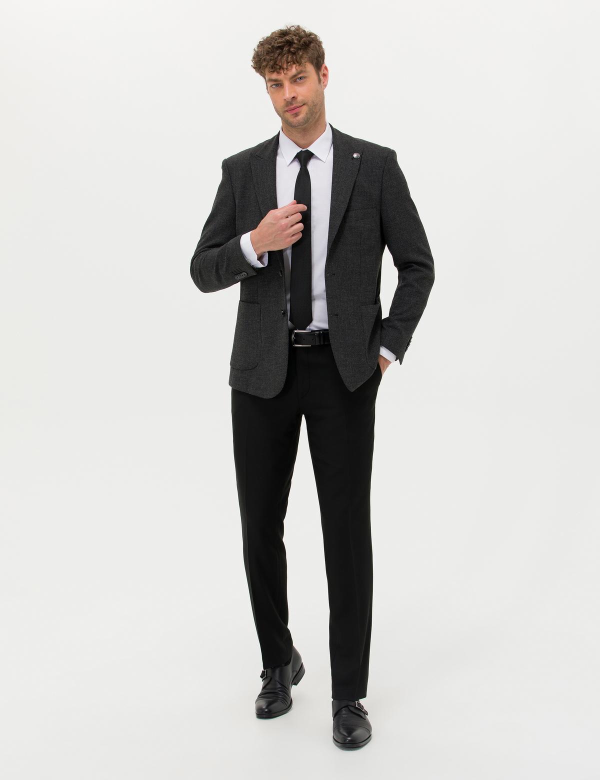 Siyah Blazer Ceket - 50275549020