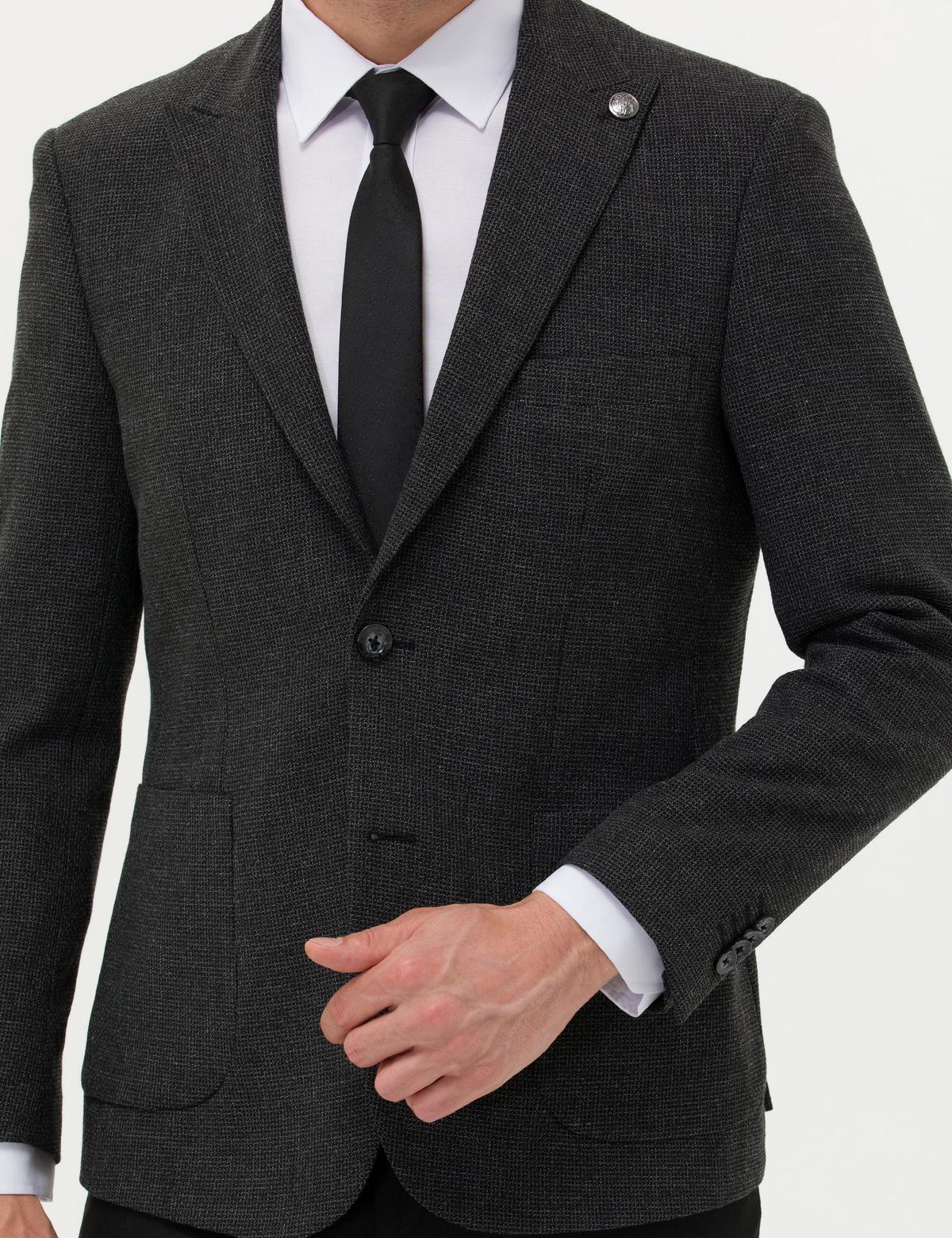 Siyah Blazer Ceket - 50275549020