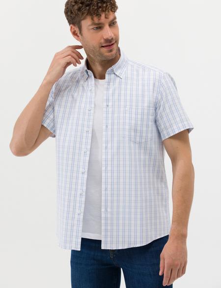 Mavi Regular Fit Kısa Kollu Gömlek - 50266589026