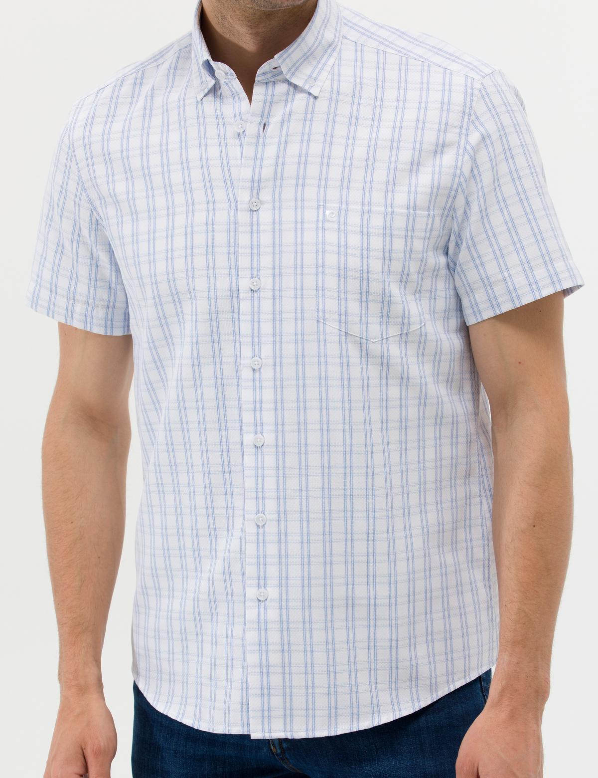 Mavi Regular Fit Kısa Kollu Gömlek - 50266589026