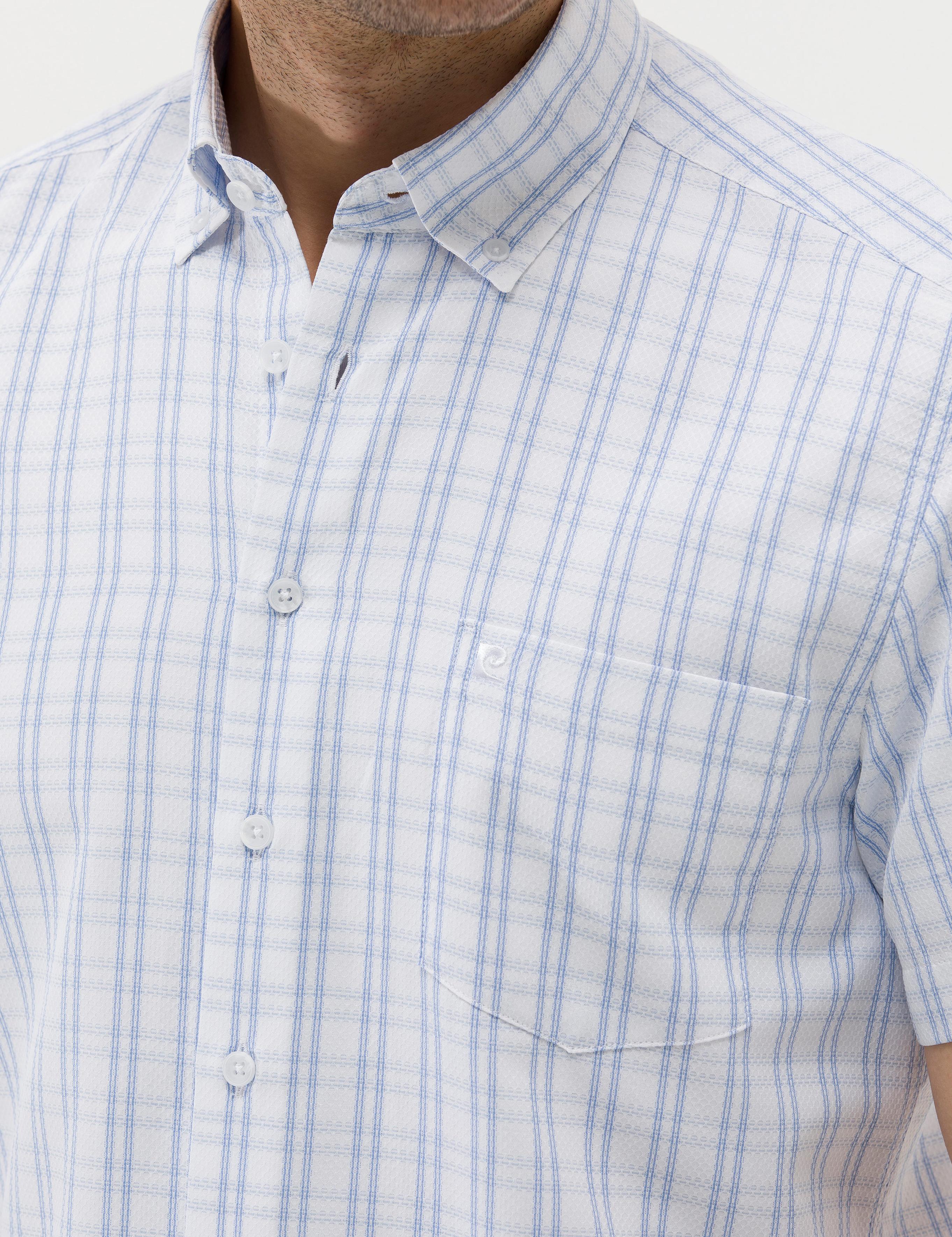 Mavi Regular Fit Kısa Kollu Gömlek