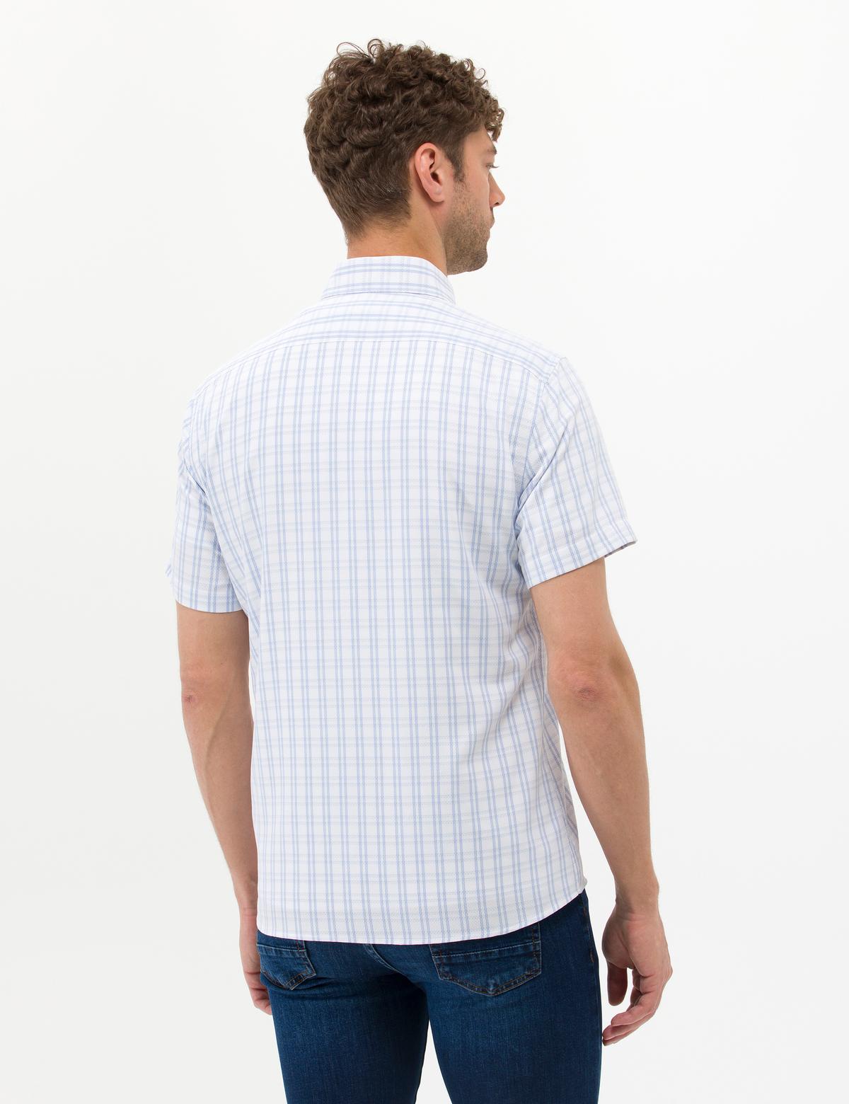 Mavi Regular Fit Kısa Kollu Gömlek - 50266589026