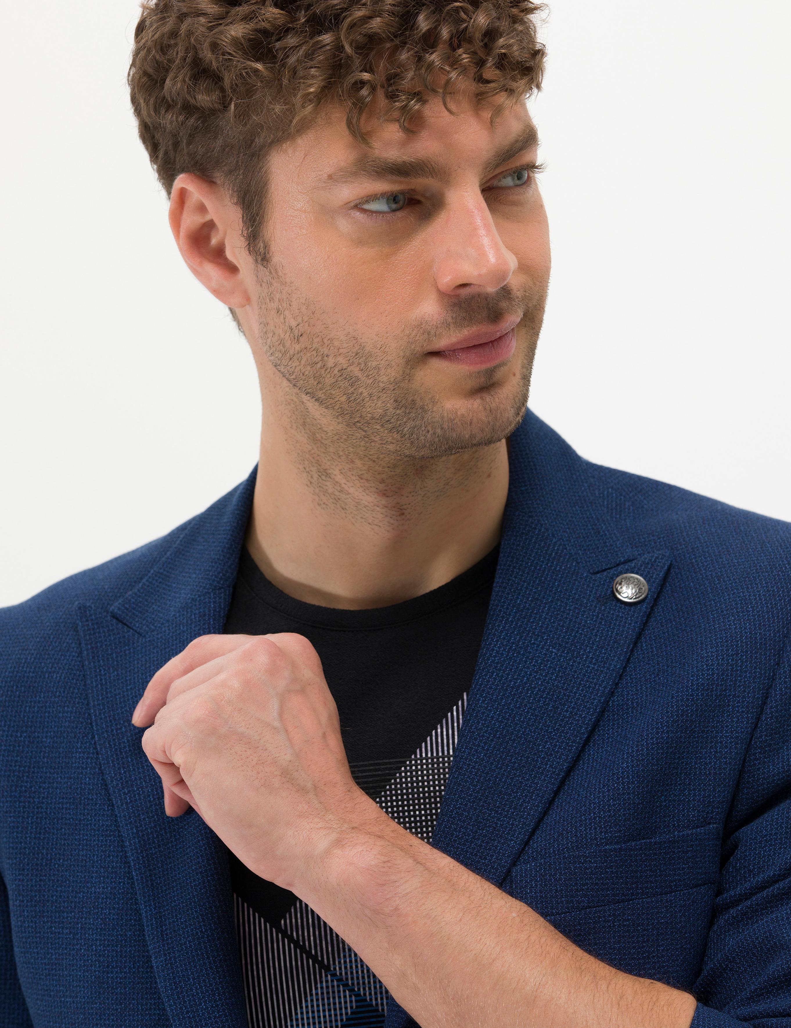 Açık Lacivert Spor Blazer Ceket