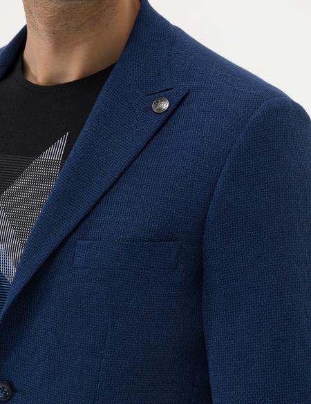Açık Lacivert Spor Blazer Ceket - 50275548044