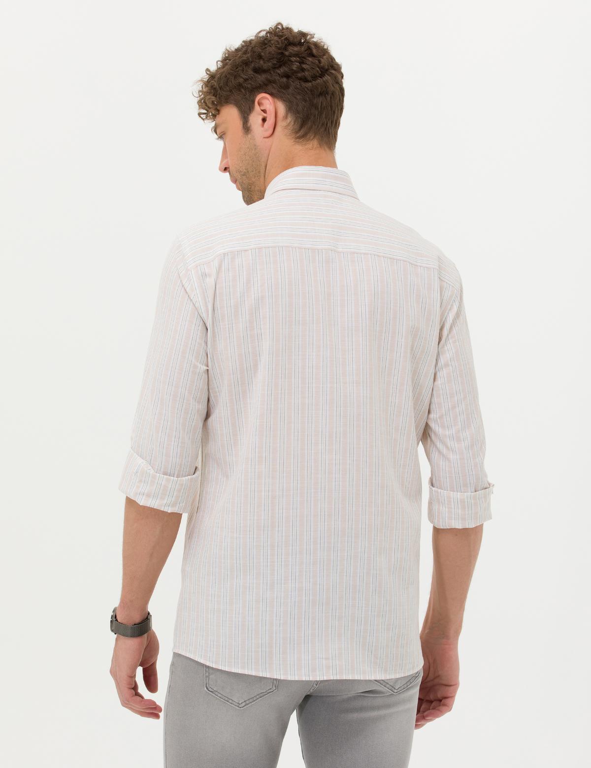 Haki Regular Fit Uzun Kollu Gömlek - 50272258016