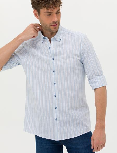 Mavi Regular Fit Uzun Kollu Gömlek - 50272258001