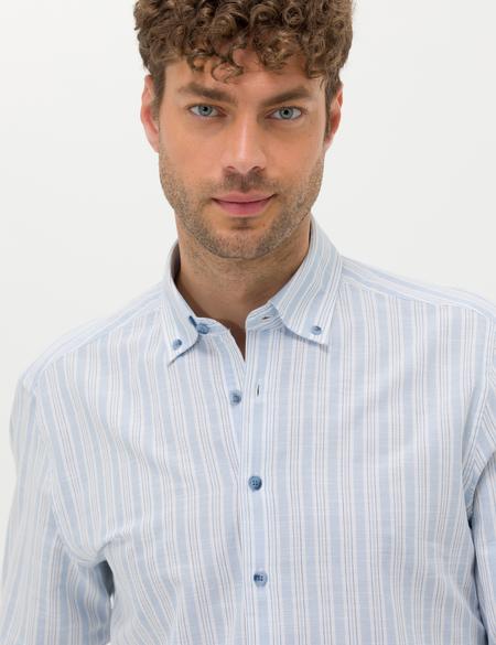 Mavi Regular Fit Uzun Kollu Gömlek - 50272258001