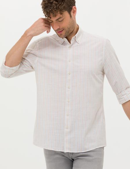 Haki Regular Fit Uzun Kollu Gömlek - 50272258016