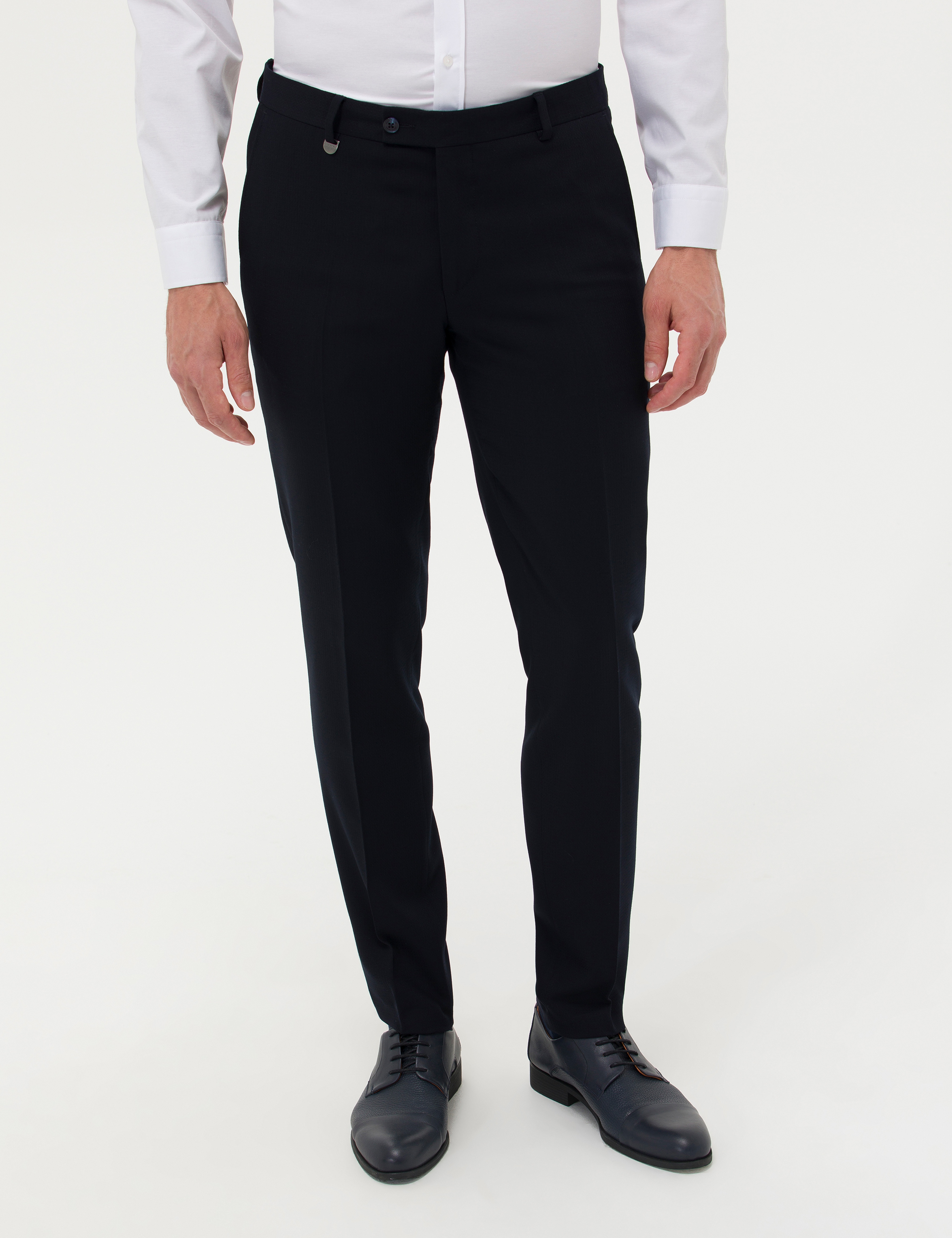 Lacivert Ex. Slim Fit Kumaş Pantolon - Image 2