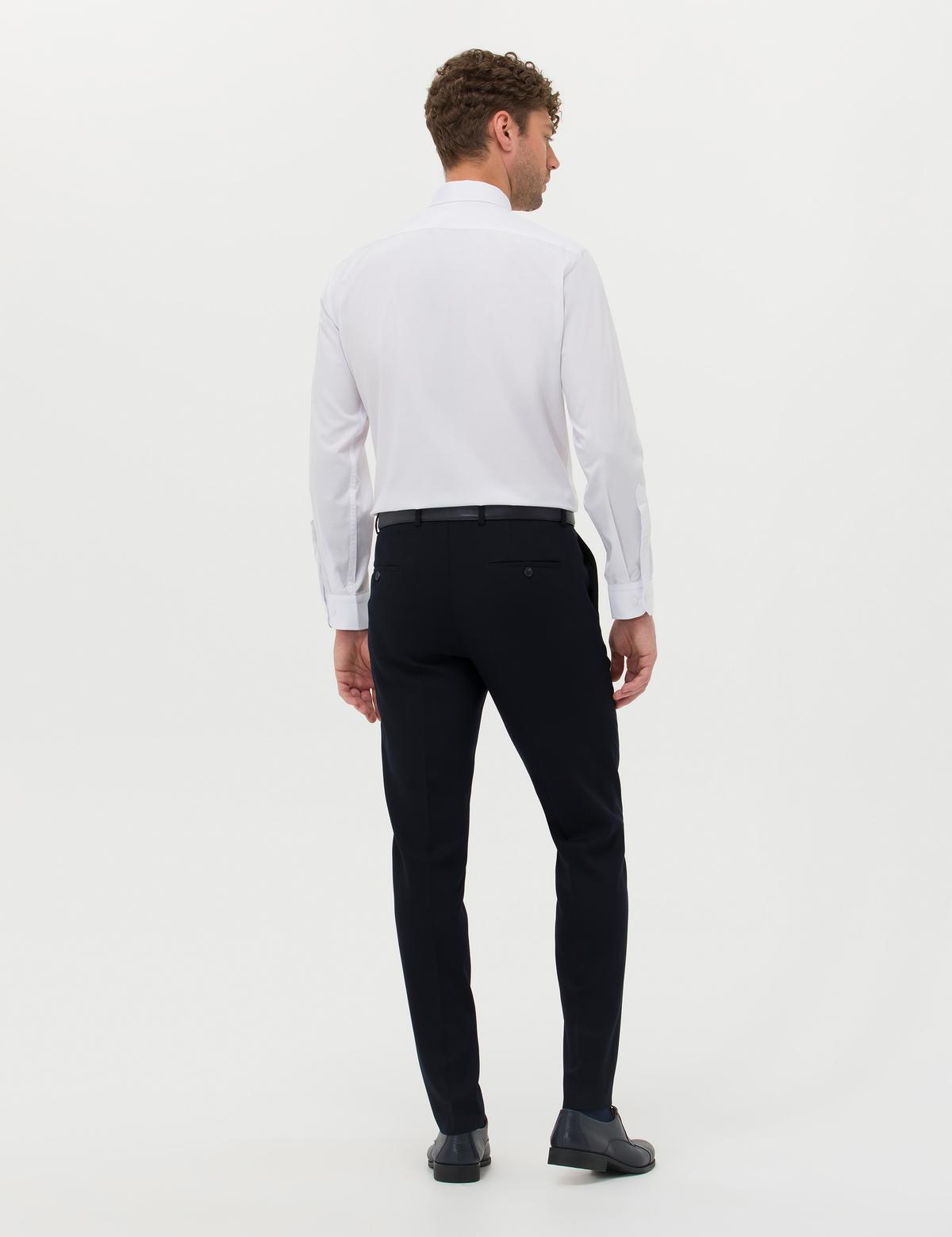 Lacivert Ex. Slim Fit Kumaş Pantolon - 50268602054