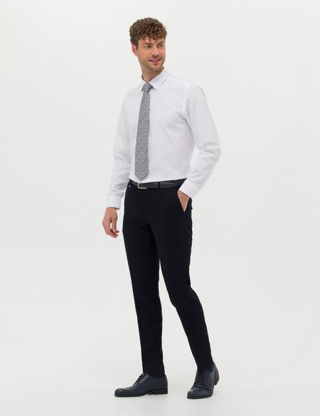 Lacivert Ex. Slim Fit Kumaş Pantolon - 50268602054