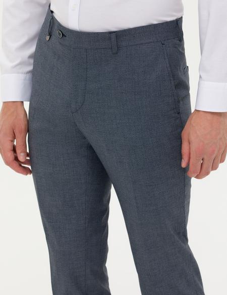 Lacivert Slim Fit Kumaş Pantolon - 50268928008