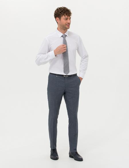 Lacivert Slim Fit Kumaş Pantolon - 50268928008