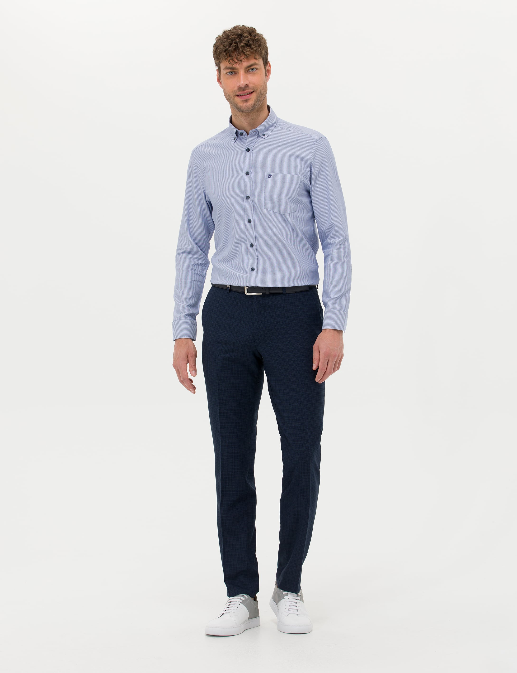 Lacivert Kumaş Pantolon - Image 3