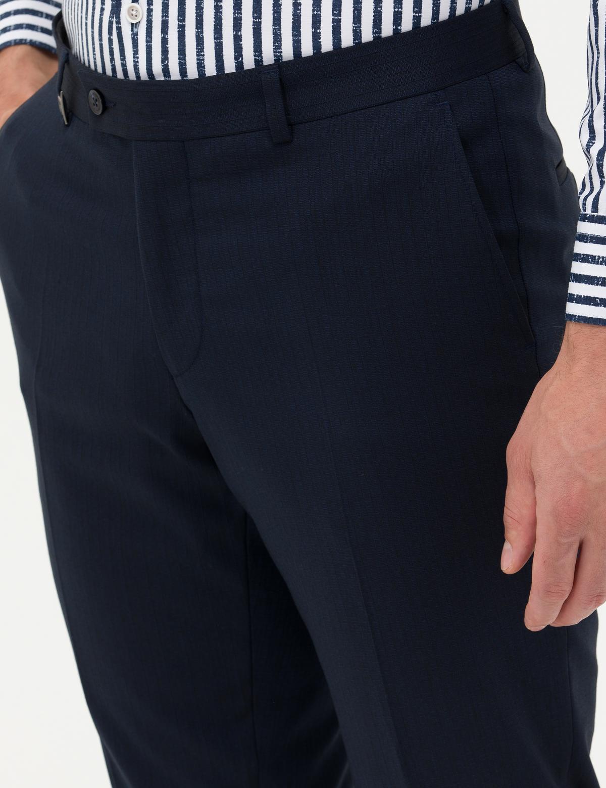 Lacivert Kumaş Pantolon - 50276239051