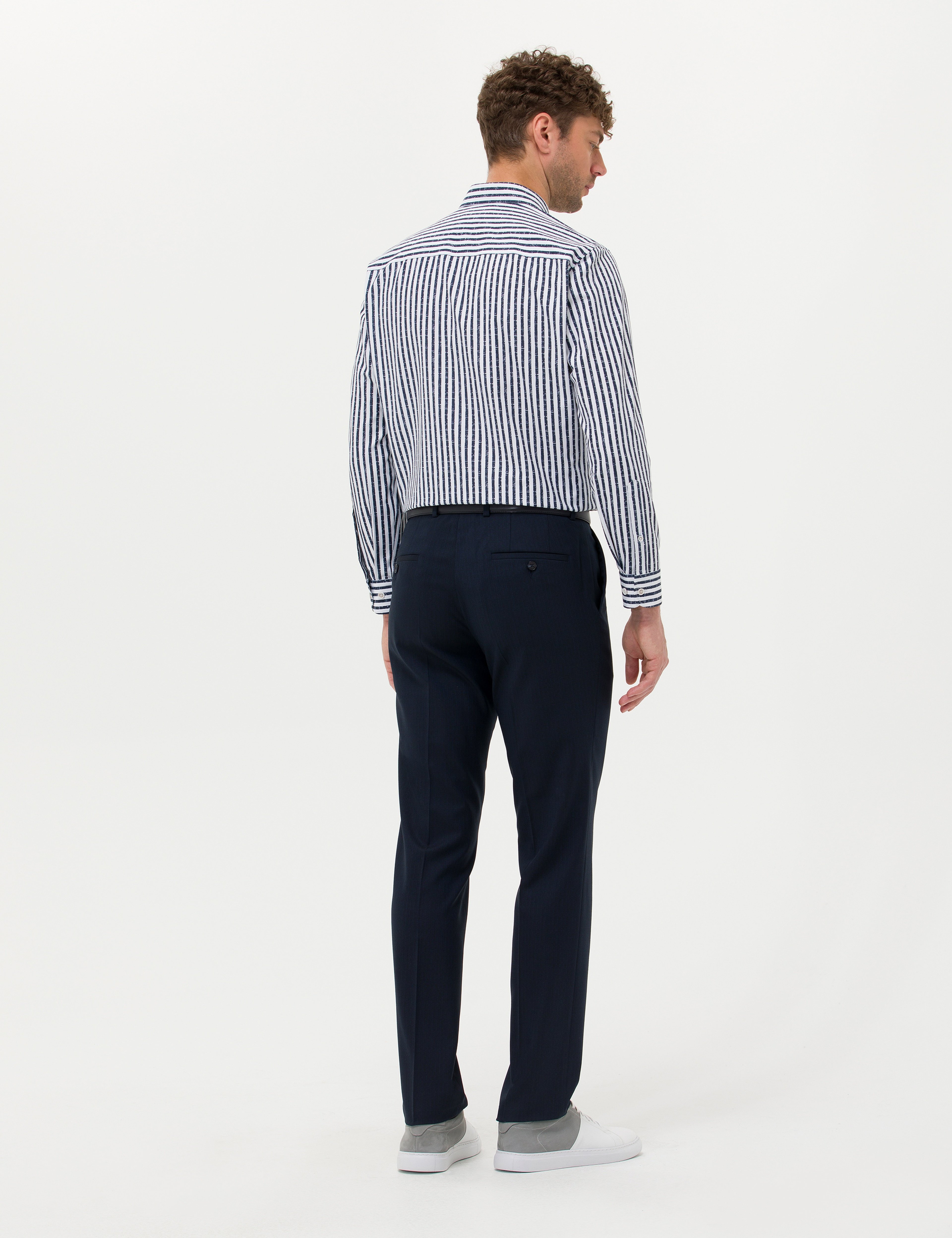 Lacivert Kumaş Pantolon - Image 4