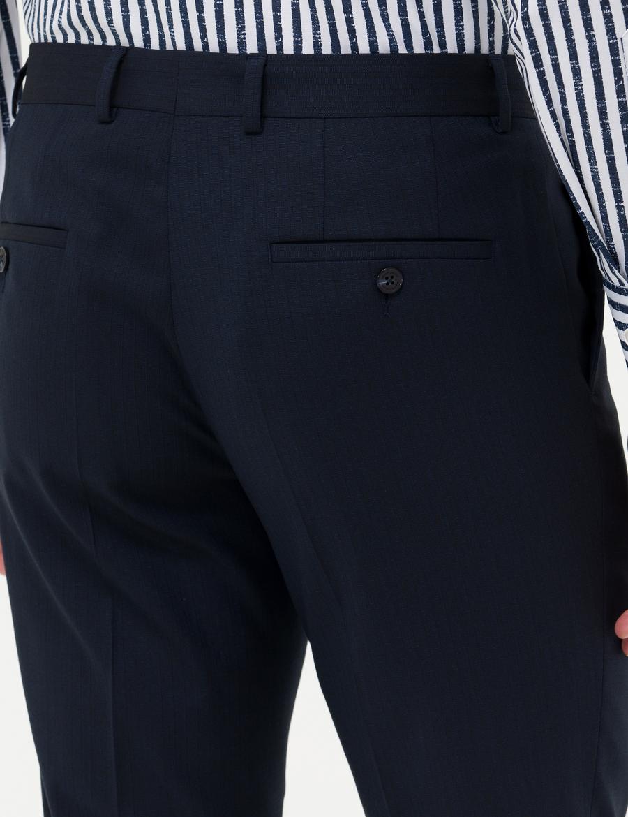 Lacivert Kumaş Pantolon