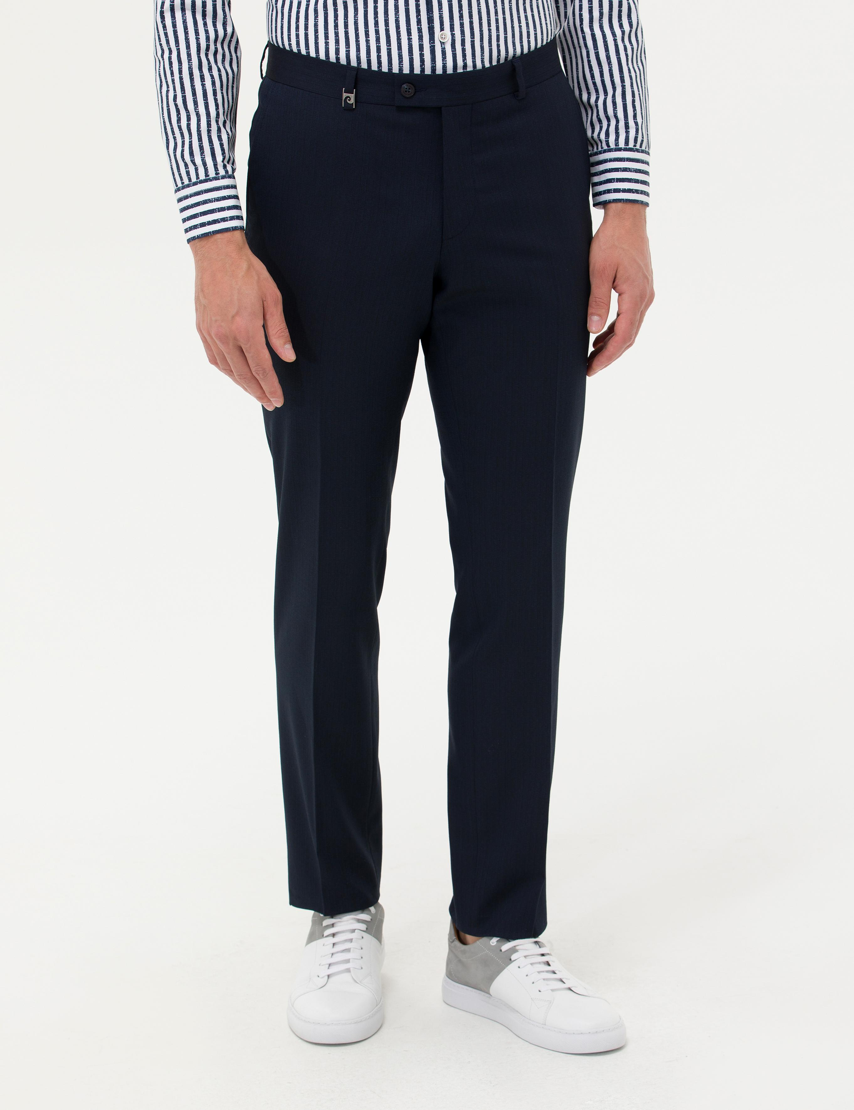 Lacivert Kumaş Pantolon