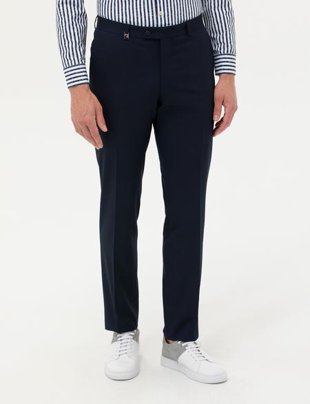 Lacivert Kumaş Pantolon - 50276239051