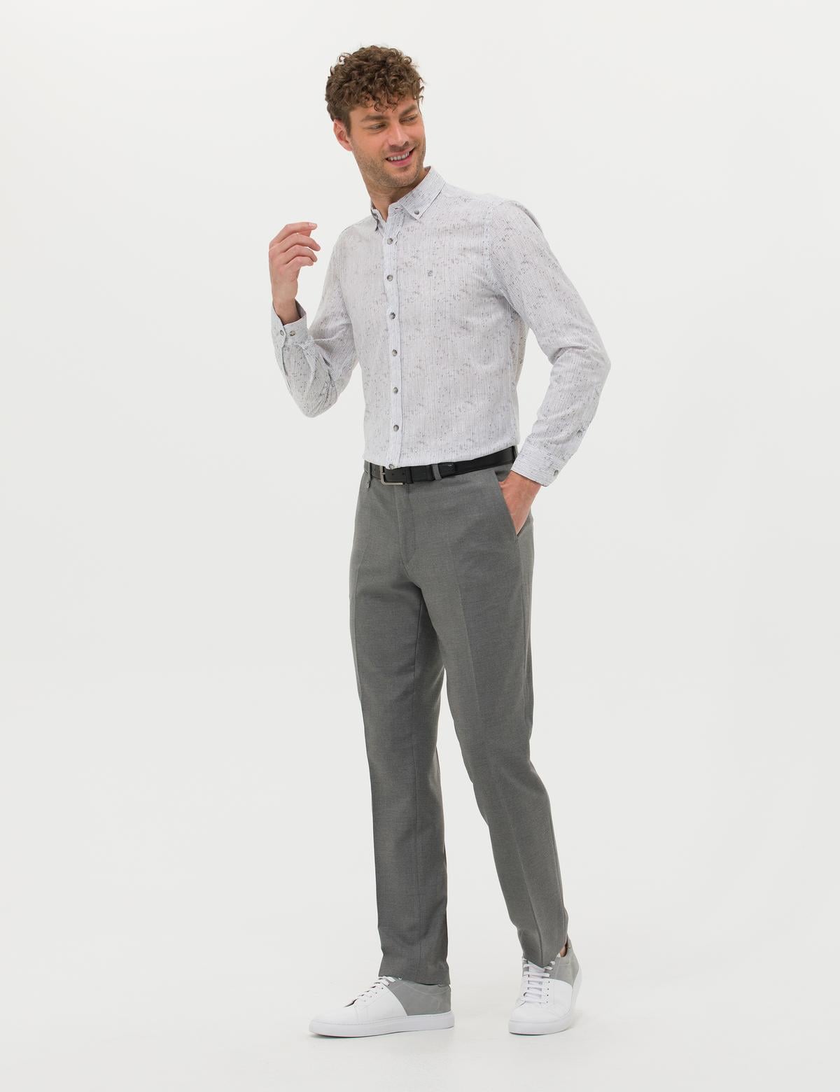 Füme Kumaş Pantolon