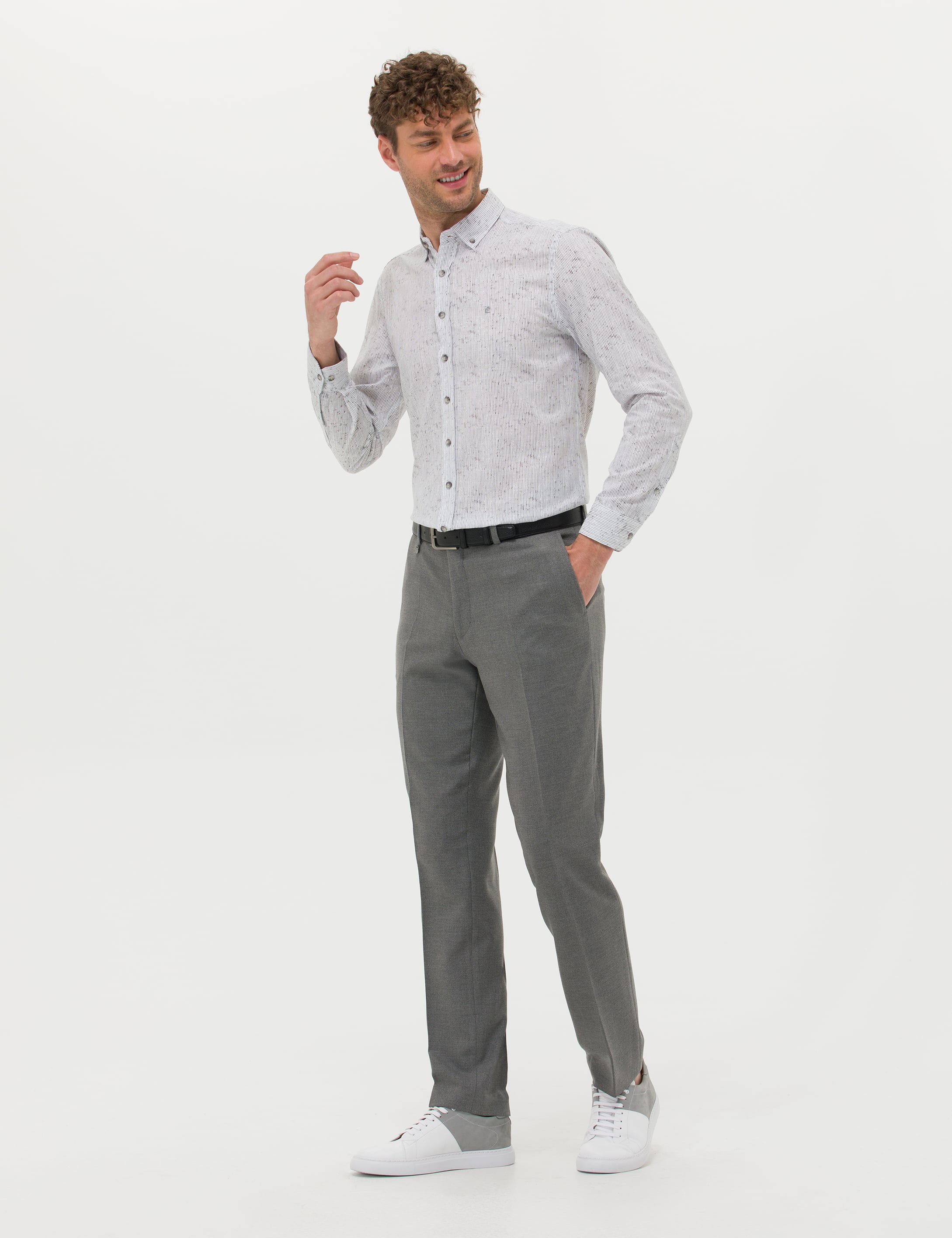 Füme Kumaş Pantolon - Image 1