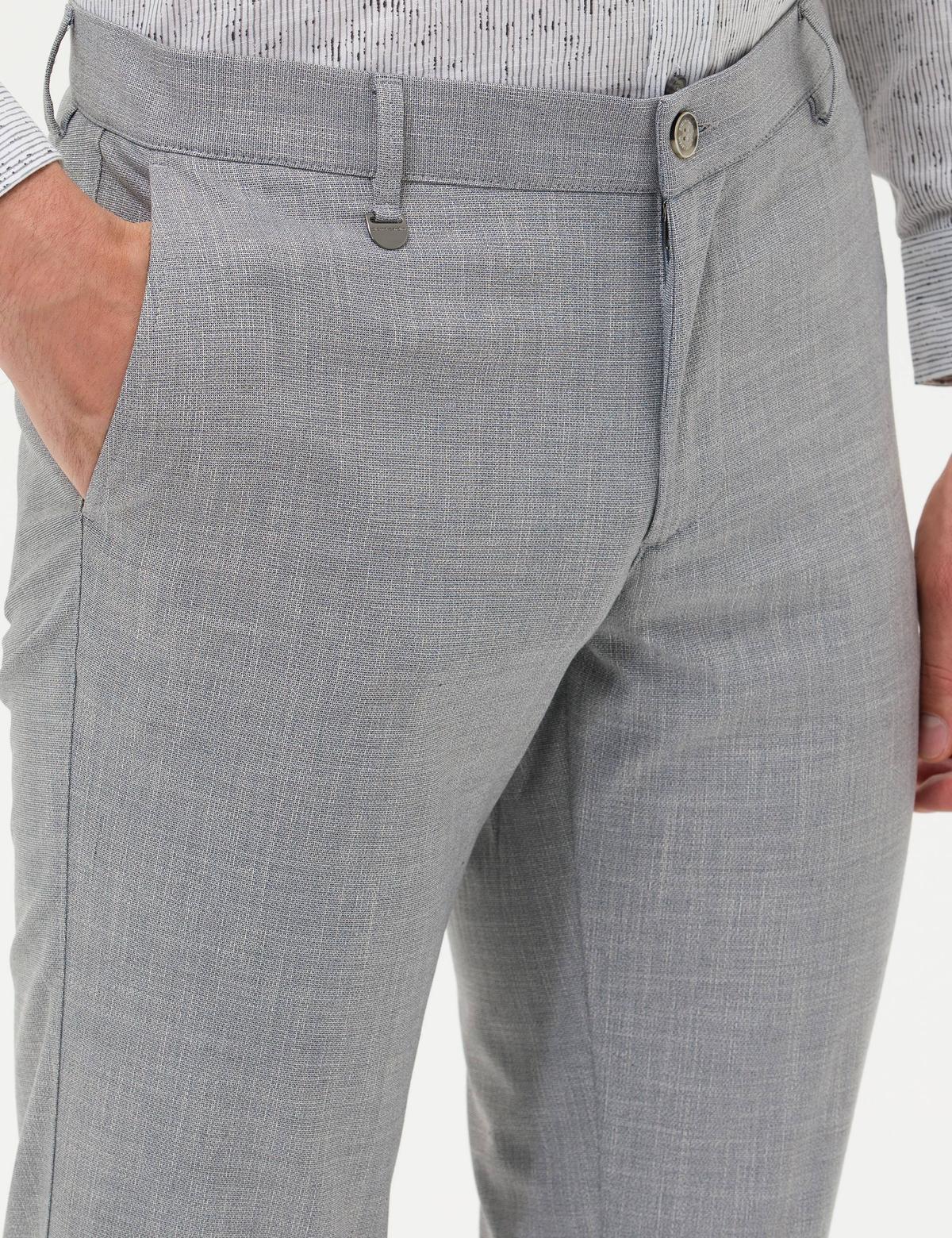 Gri Klasik Pantolon - 50277330006