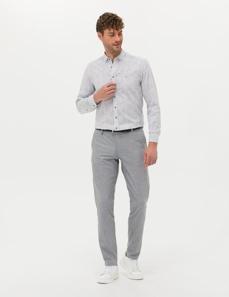 Gri Klasik Pantolon - 50277330006