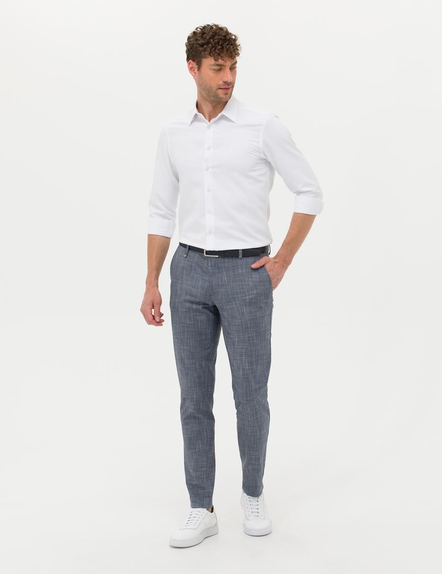 Koyu Mavi Klasik Pantolon