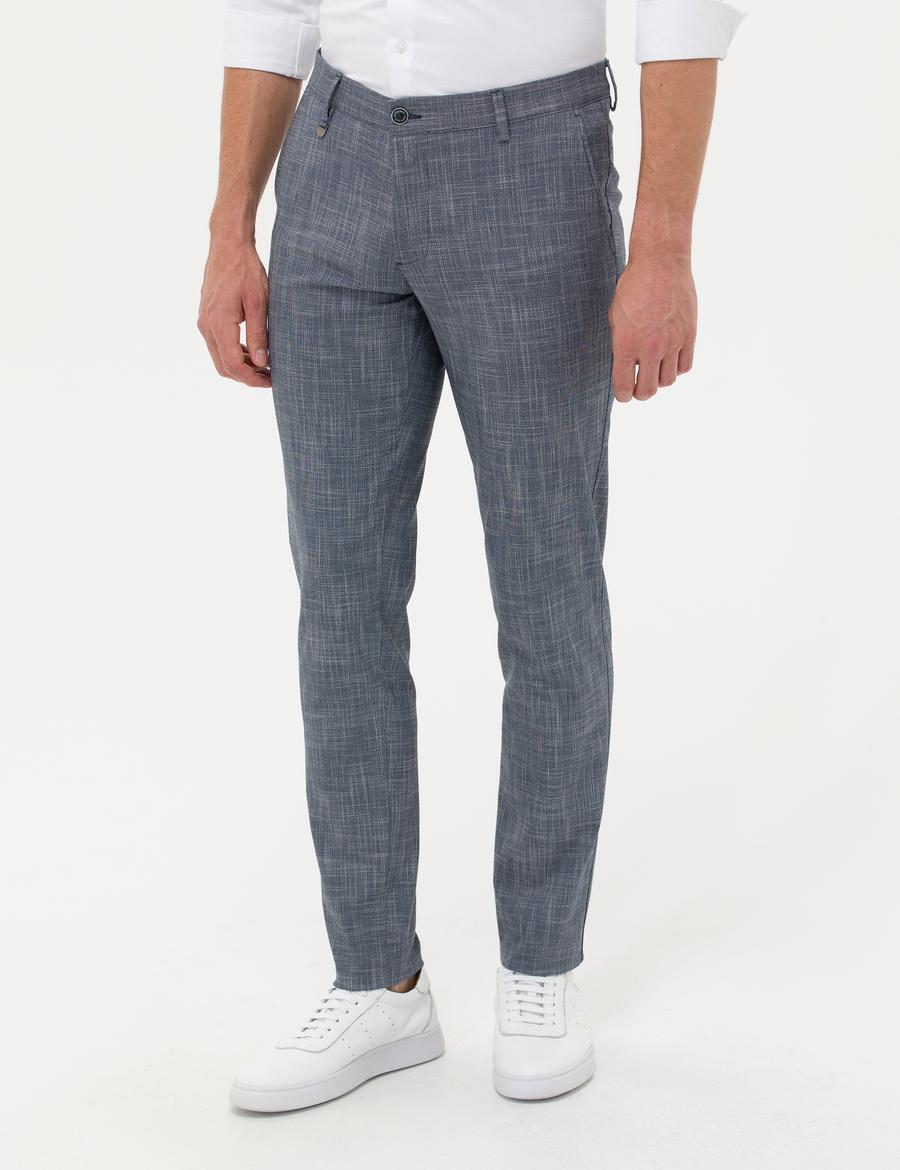 Koyu Mavi Klasik Pantolon