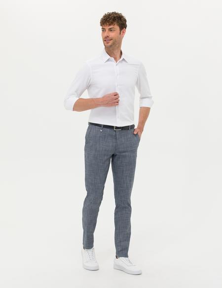 Koyu Mavi Klasik Pantolon - 50277330039