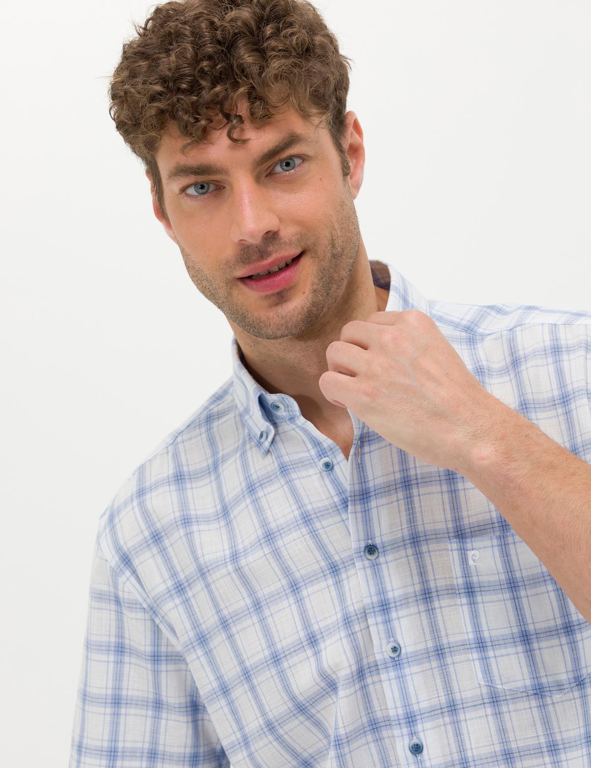 Mavi Regular Fit Kısa Kollu Gömlek - 50265122024