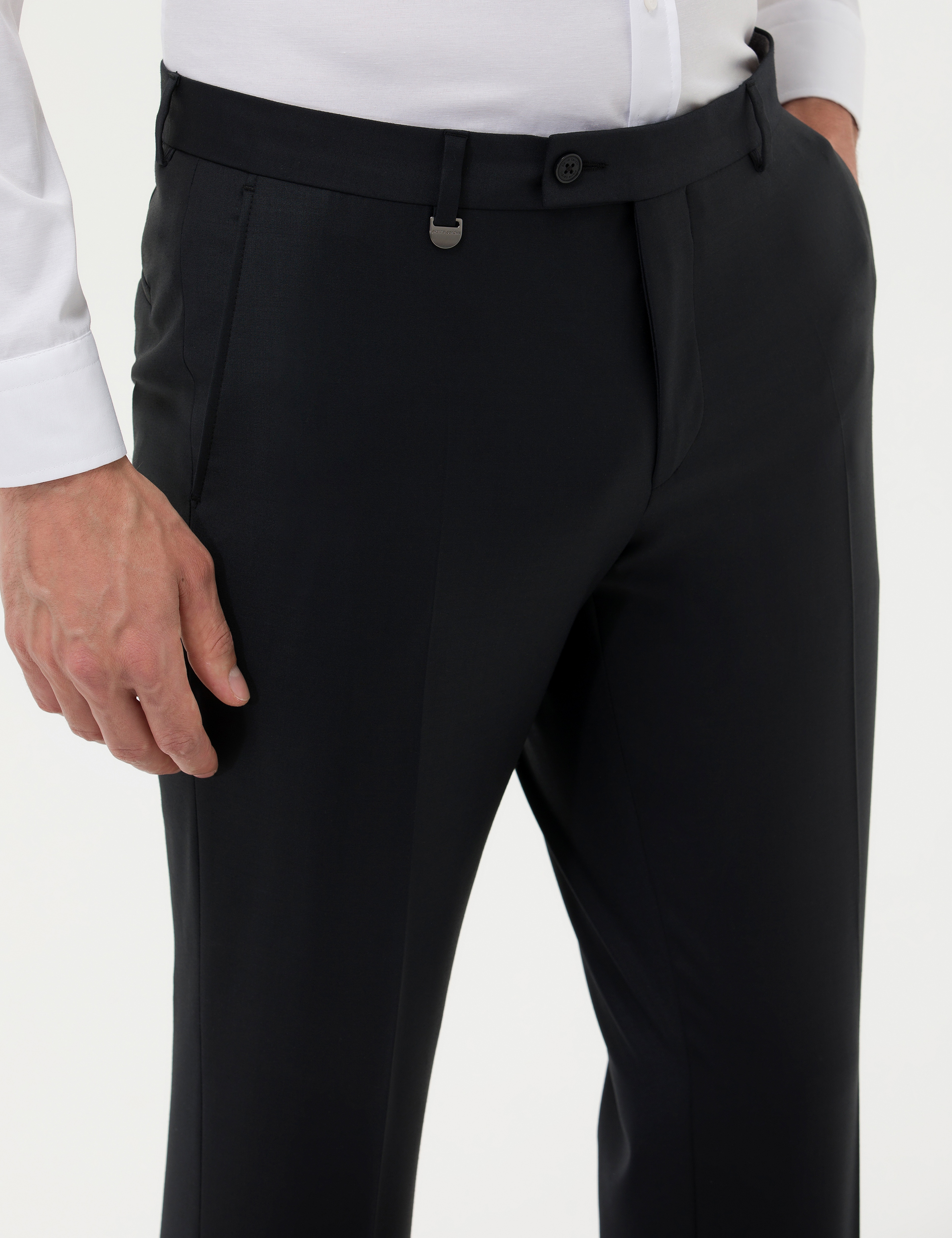 Siyah Klasik Pantolon - Image 6