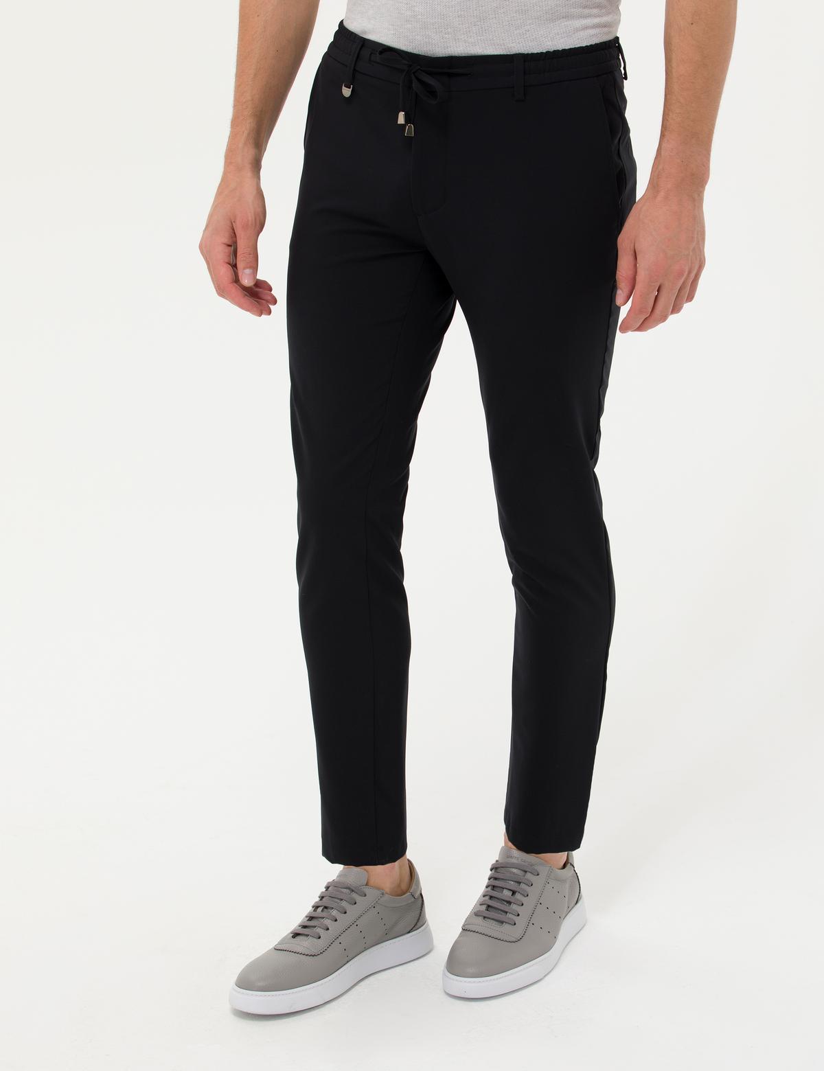 Siyah Klasik Jogger Pantolon - 50274076021