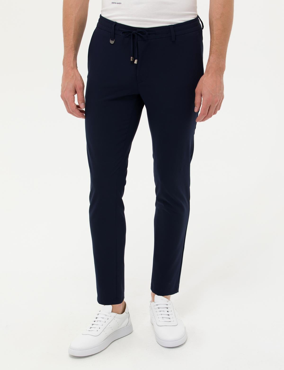 Lacivert Klasik Jogger Pantolon - 50274076048