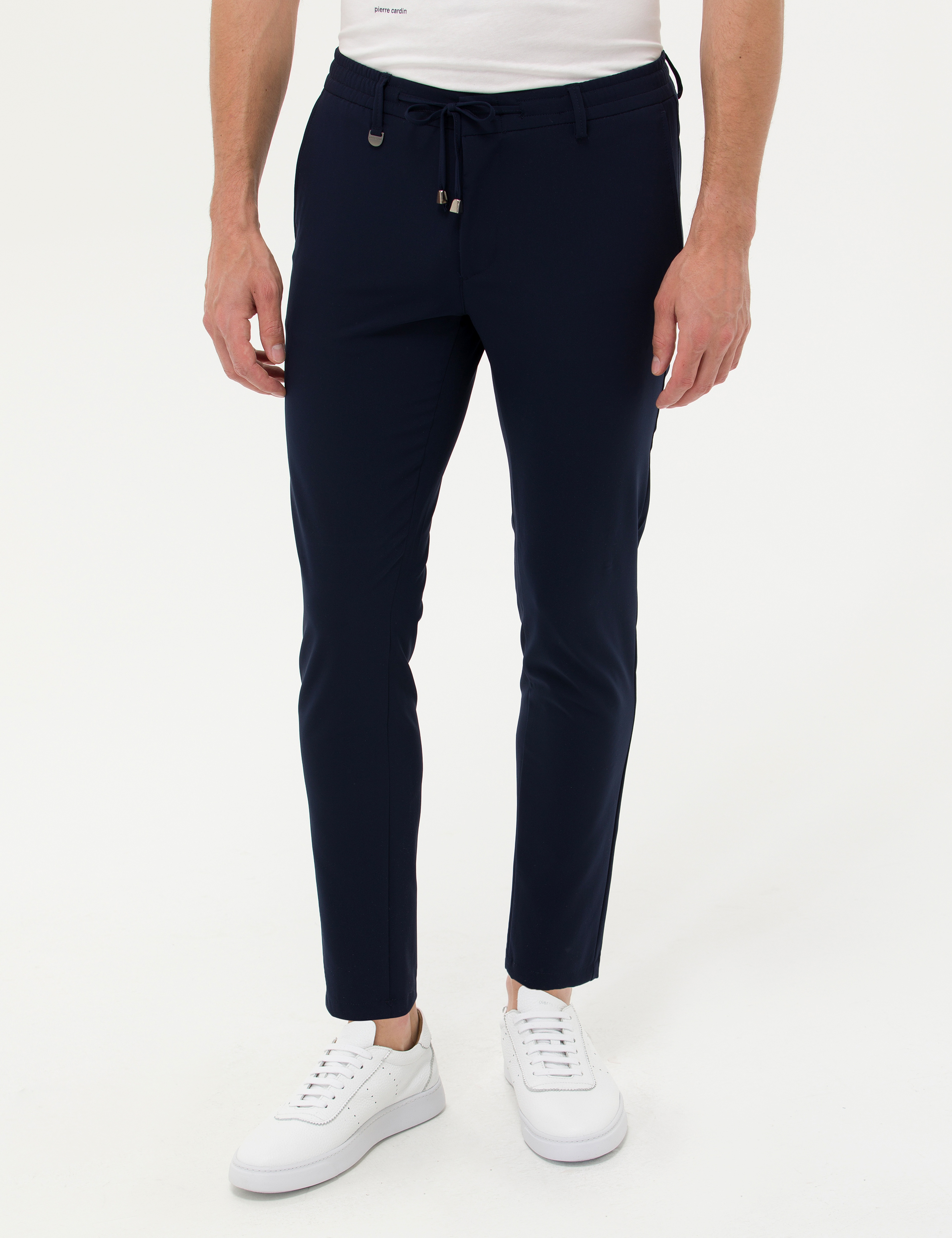 Lacivert Klasik Jogger Pantolon - Image 2