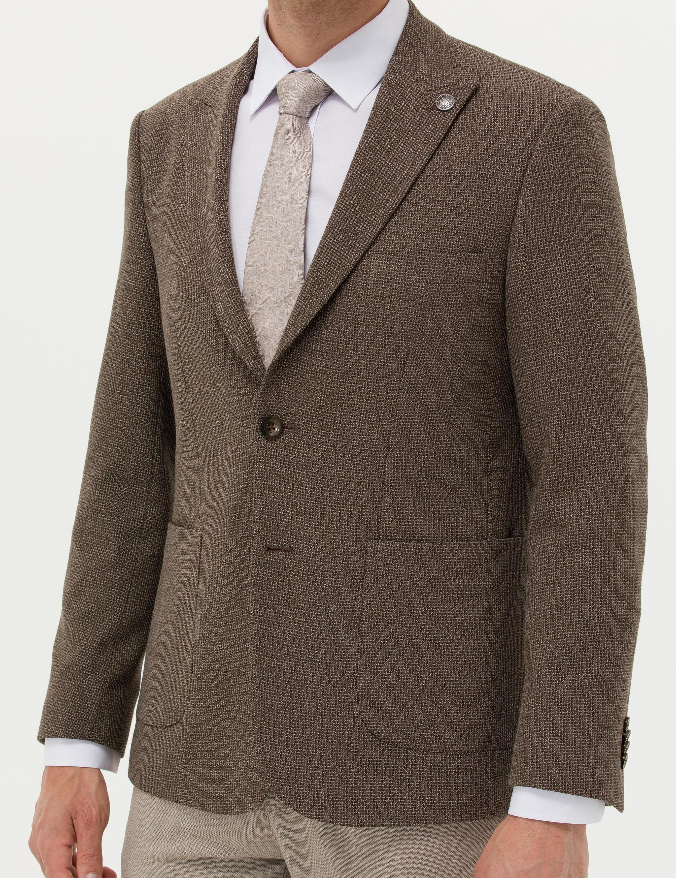 Kahverengi Spor Ceket