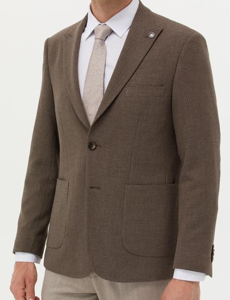 Kahverengi Spor Ceket - 50275548089