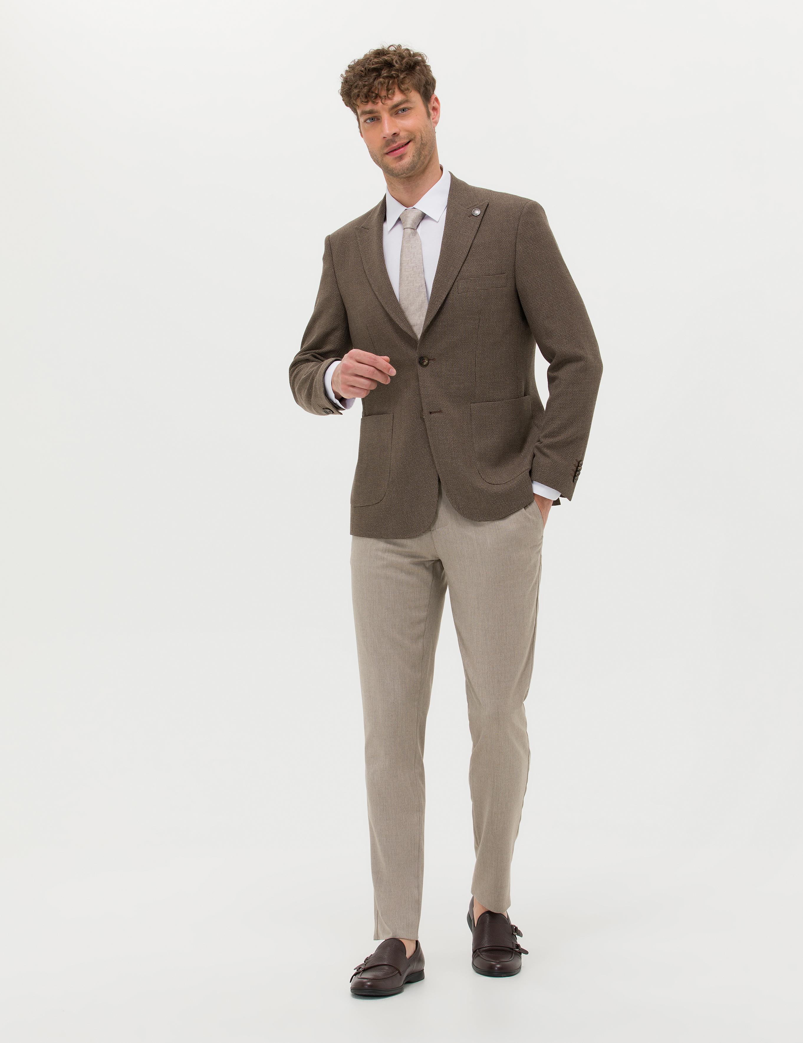 Kahverengi Spor Ceket