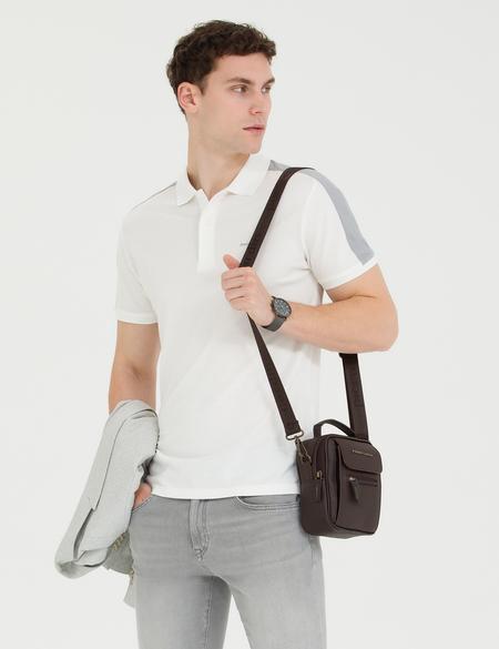 Erkek Kahverengi Askılı El Çantası - 50268766002