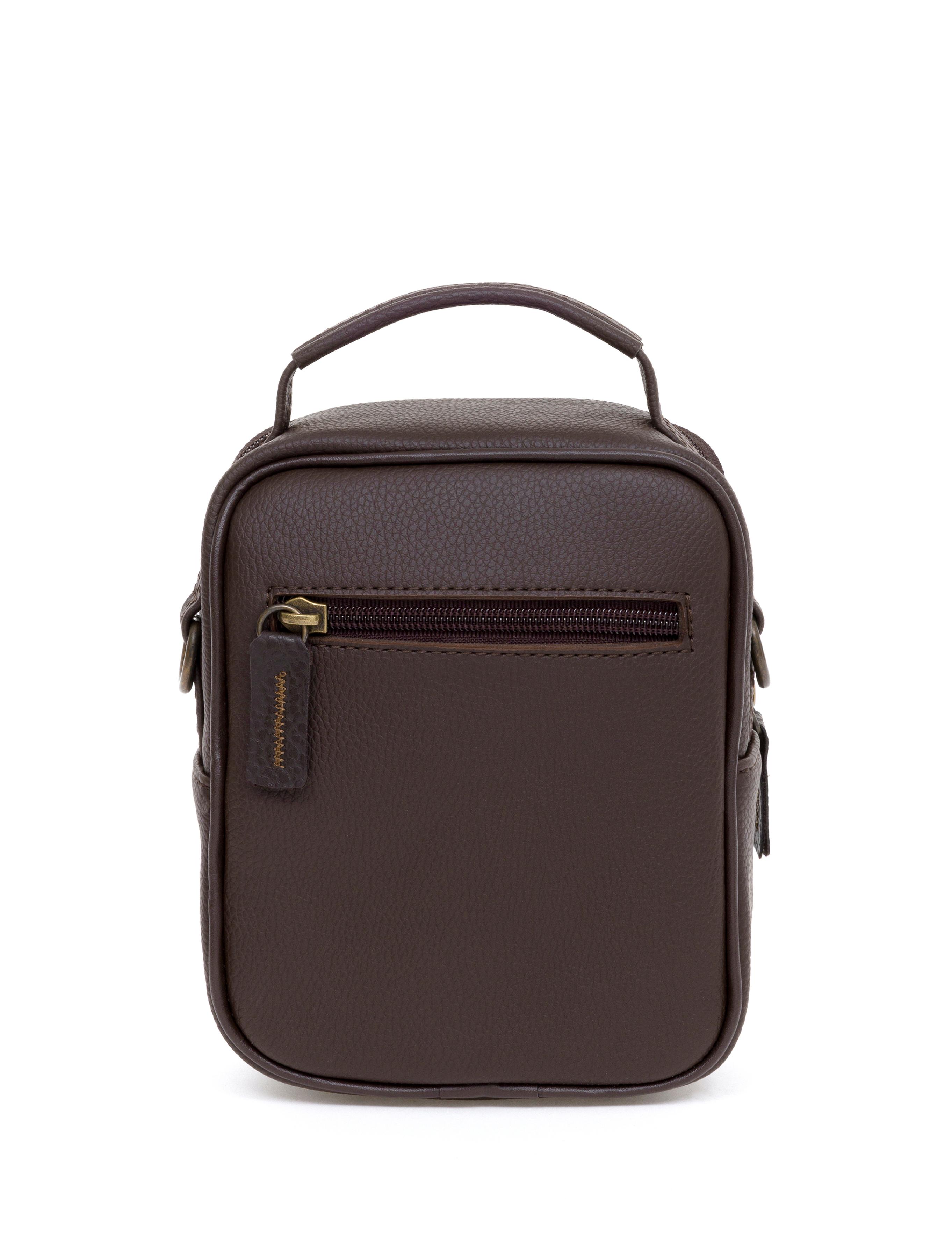 Erkek Kahverengi Askılı El Çantası