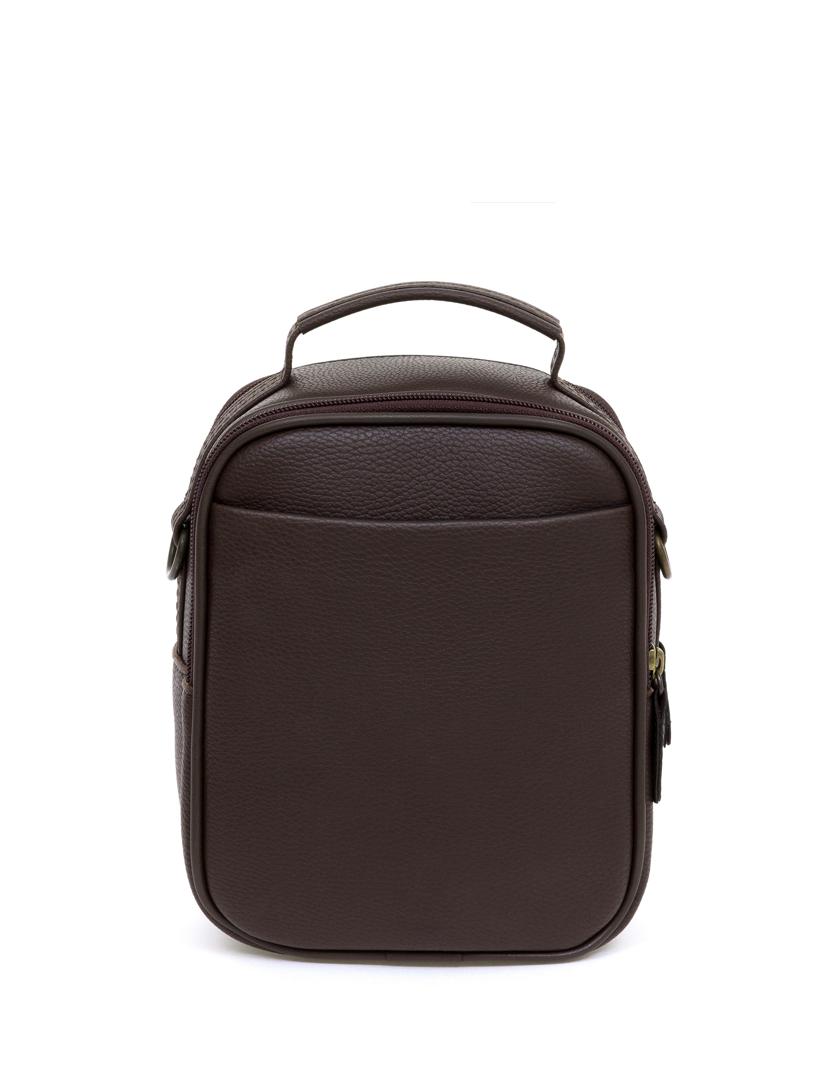 Erkek Kahverengi Askılı El Çantası