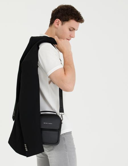 Erkek Siyah Askılı El Çantası - 50268770002