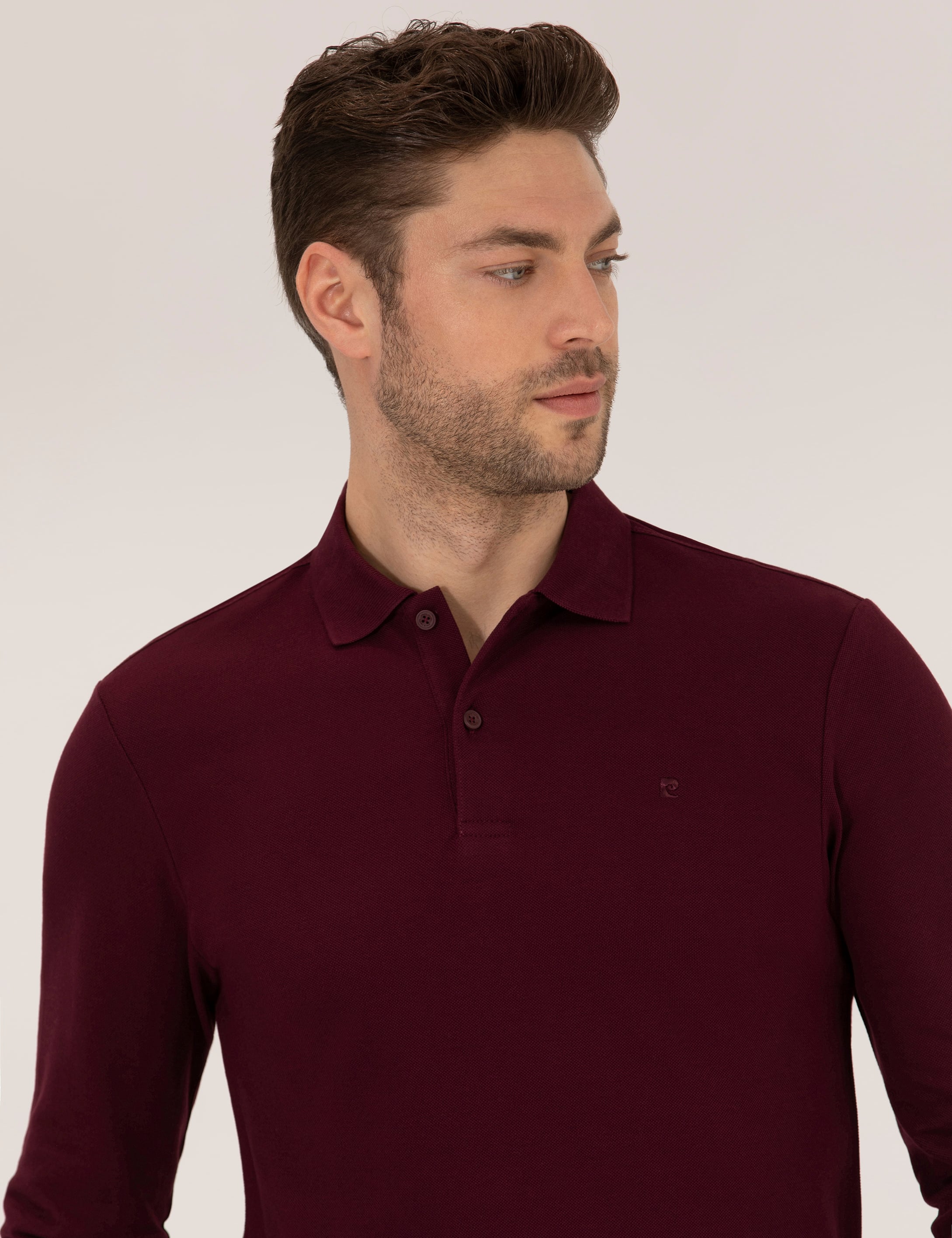 Bordo Slim Fit Basic Sweatshirt