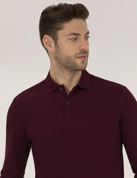 Bordo Slim Fit Basic Sweatshirt - 50276035016