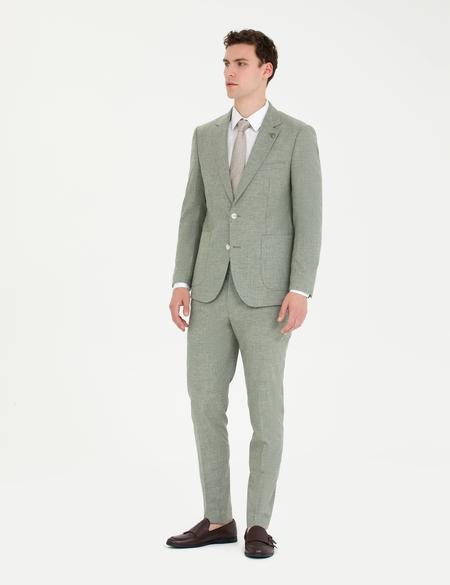 Açık Yeşil Ekstra Slim Fit Takım Elbise - 50264957008