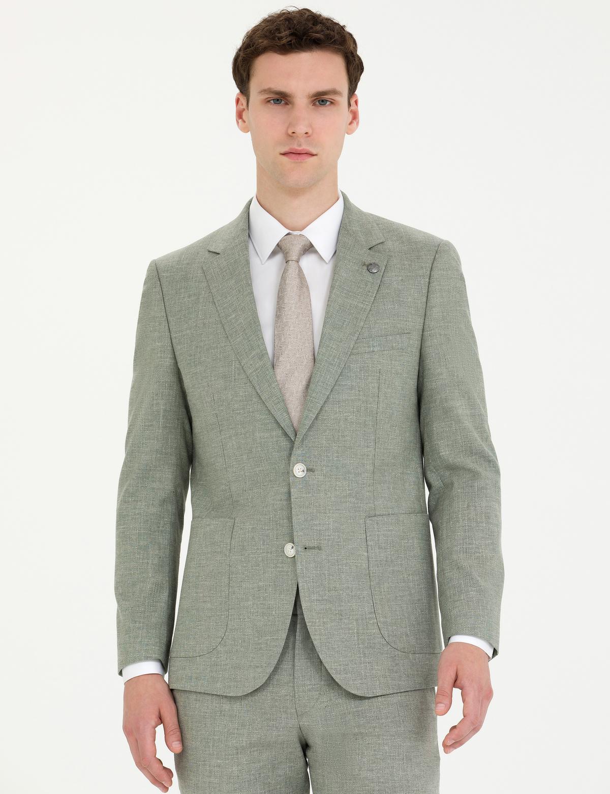 Açık Yeşil Ekstra Slim Fit Takım Elbise - 50264957008