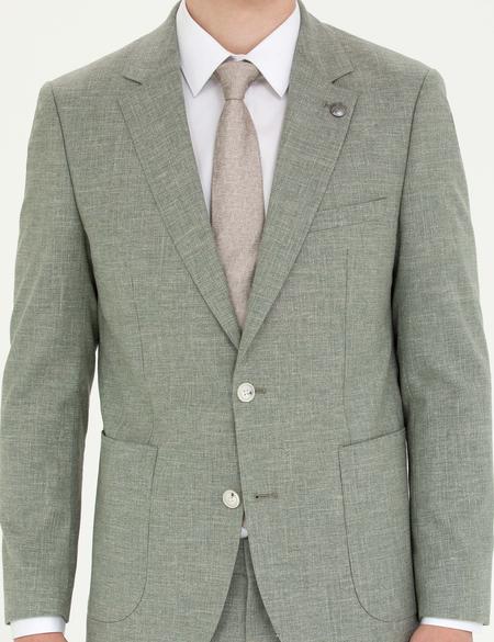 Açık Yeşil Ekstra Slim Fit Takım Elbise - 50264957008
