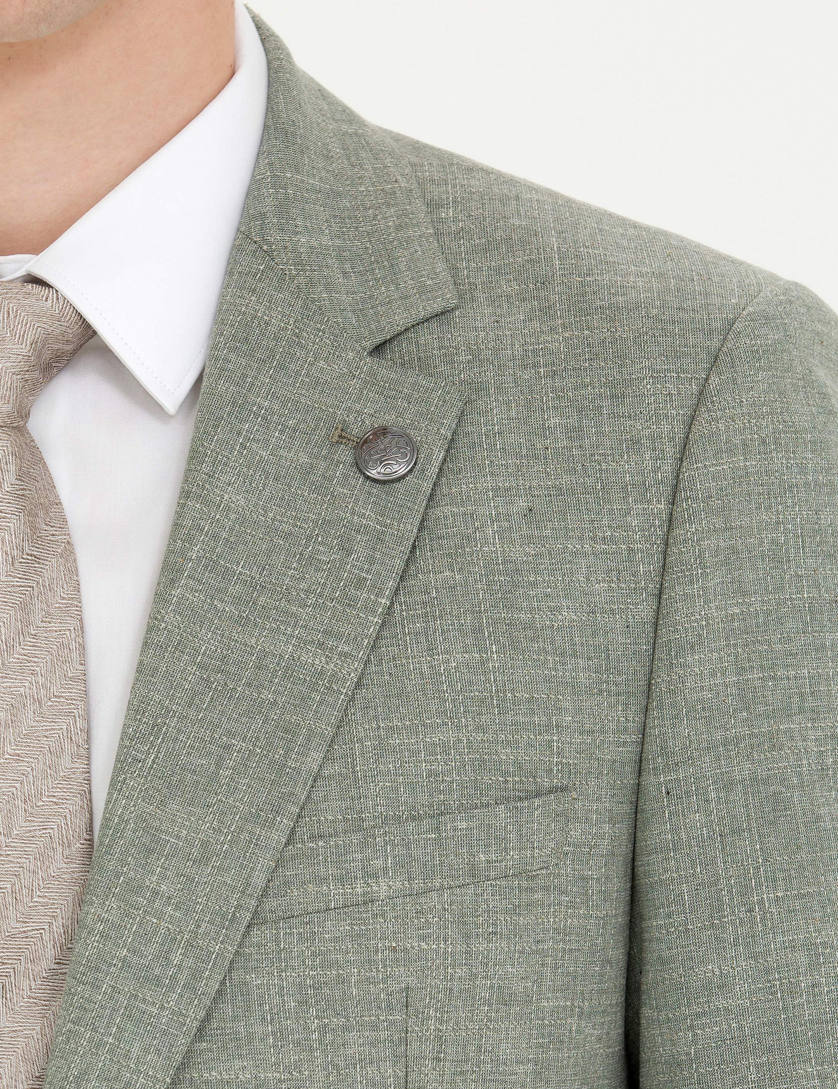 Açık Yeşil Ekstra Slim Fit Takım Elbise