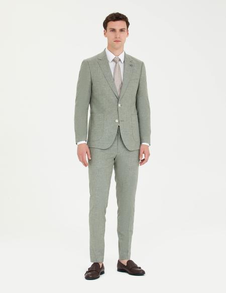 Açık Yeşil Ekstra Slim Fit Takım Elbise - 50264957008